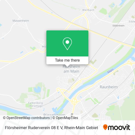 Карта Flörsheimer Ruderverein 08 E V