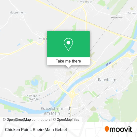 Карта Chicken Point