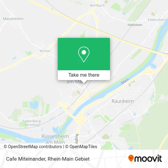 Карта Cafe Miteinander