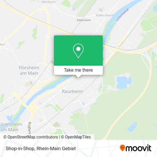 Карта Shop-in-Shop
