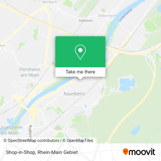 Карта Shop-in-Shop