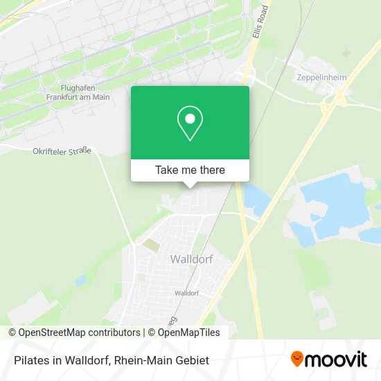 Карта Pilates in Walldorf