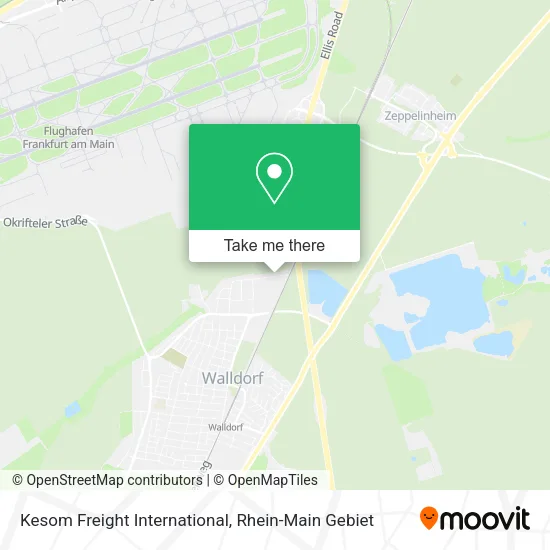 Карта Kesom Freight International