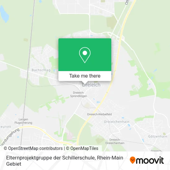 Карта Elternprojektgruppe der Schillerschule