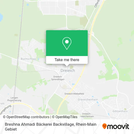 Карта Breshna Ahmadi Bäckerei Backvillage