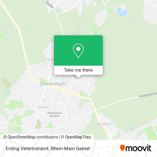 Карта Erding Veterinäramt