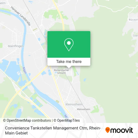 Карта Convenience Tankstellen Management Ctm