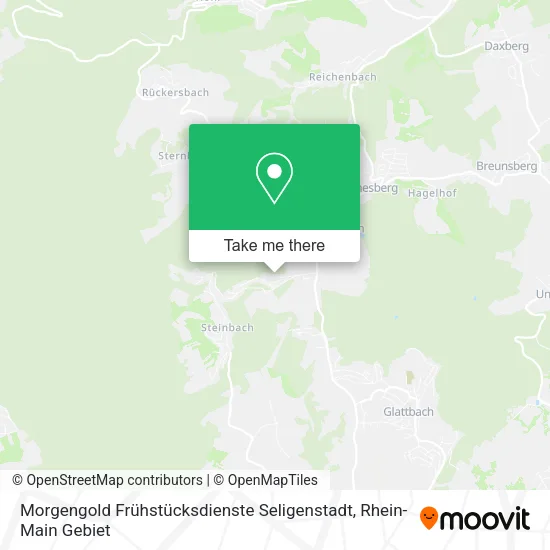 Карта Morgengold Frühstücksdienste Seligenstadt