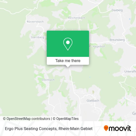 Ergo Plus Seating Concepts map