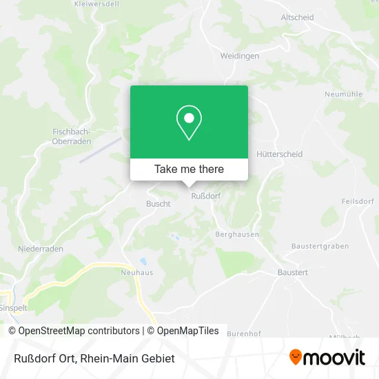 Карта Rußdorf Ort