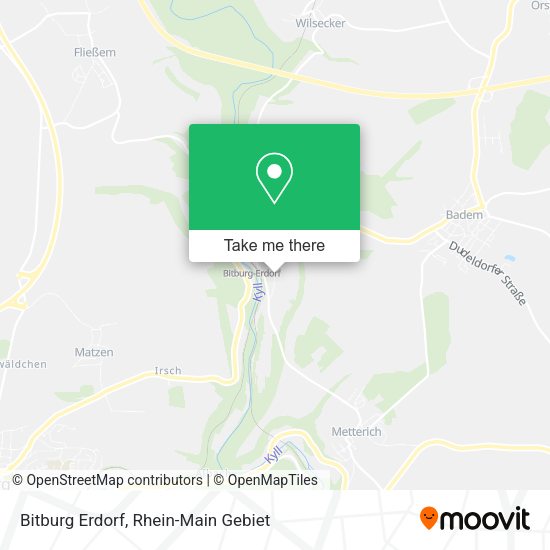 Карта Bitburg Erdorf