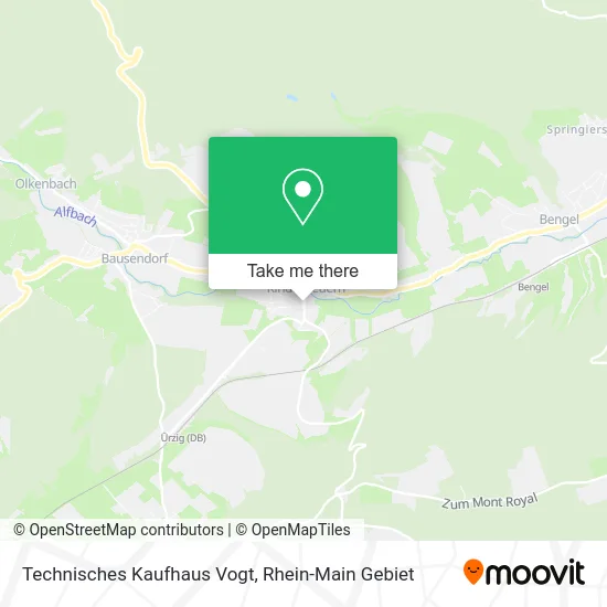 Карта Technisches Kaufhaus Vogt