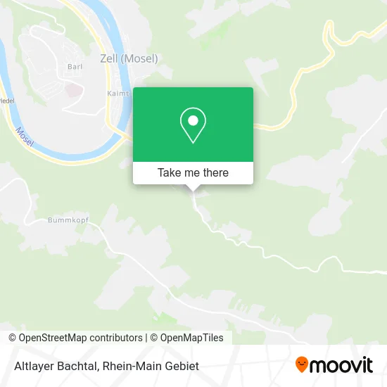 Карта Altlayer Bachtal