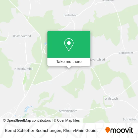Карта Bernd Schlötter Bedachungen