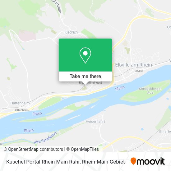 Карта Kuschel Portal Rhein Main Ruhr