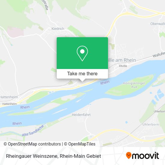 Карта Rheingauer Weinszene