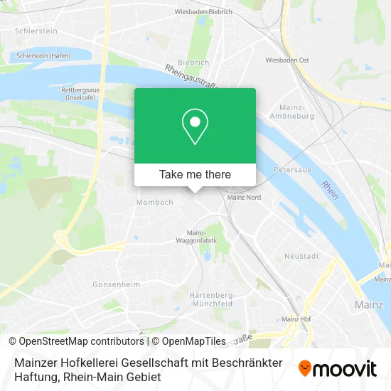Mainzer Hofkellerei Gesellschaft mit Beschränkter Haftung map