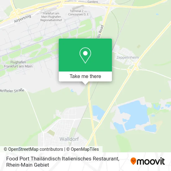 Карта Food Port Thailändisch Italienisches Restaurant