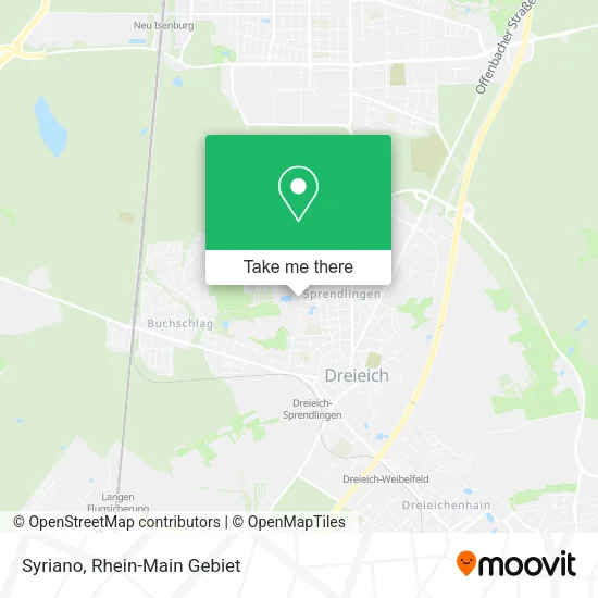 Карта Syriano