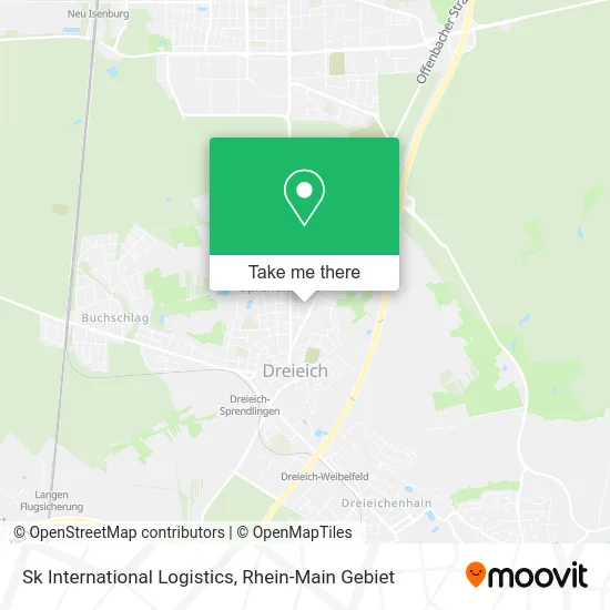 Карта Sk International Logistics