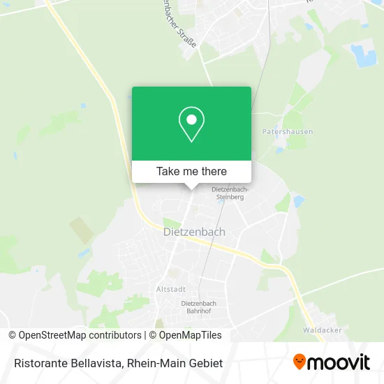 Карта Ristorante Bellavista