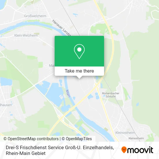 Карта Drei-S Frischdienst Service Groß-U. Einzelhandels
