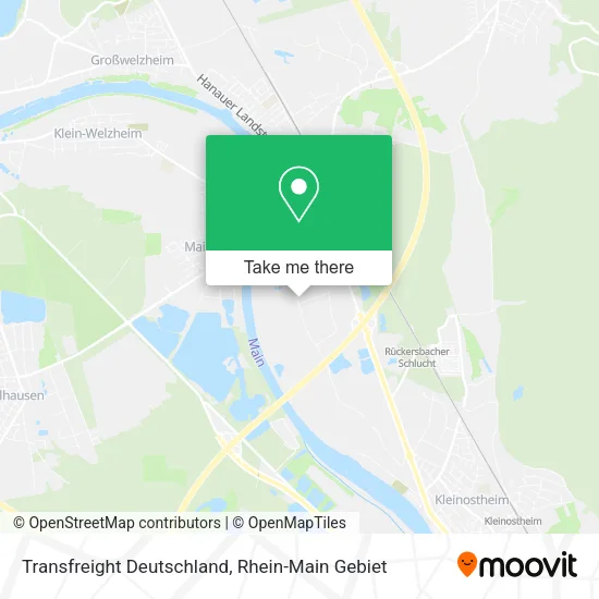 Карта Transfreight Deutschland