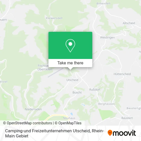Карта Camping-und Freizeitunternehmen Utscheid
