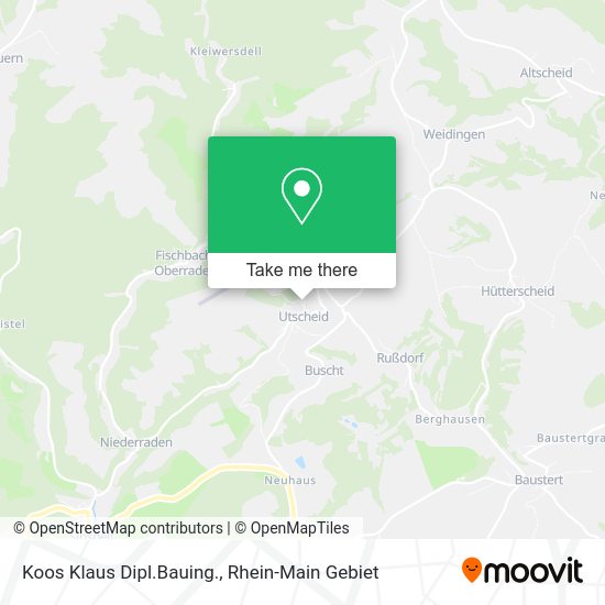Карта Koos Klaus Dipl.Bauing.