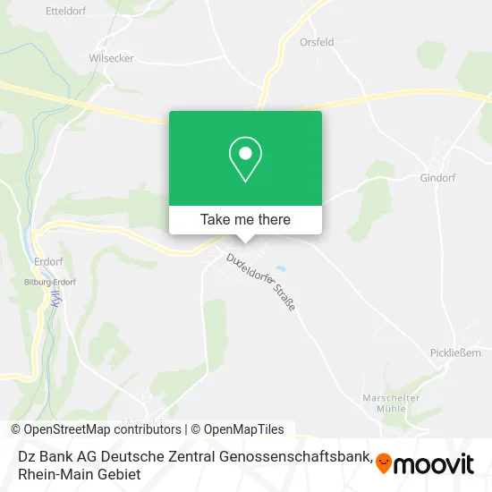 Карта Dz Bank AG Deutsche Zentral Genossenschaftsbank