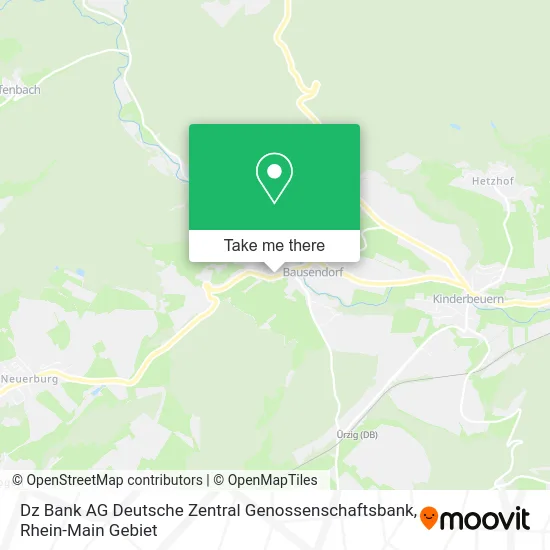 Карта Dz Bank AG Deutsche Zentral Genossenschaftsbank