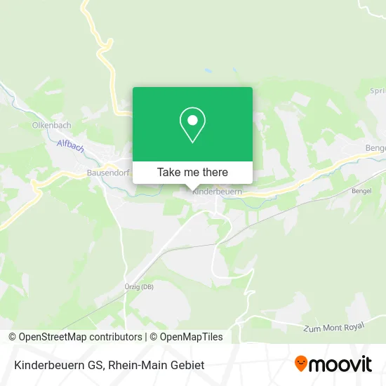 Карта Kinderbeuern GS