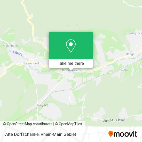 Карта Alte Dorfschanke