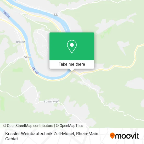 Карта Kessler Weinbautechnik Zell-Mosel