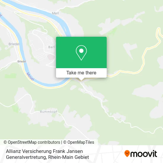 Allianz Versicherung Frank Jansen Generalvertretung map