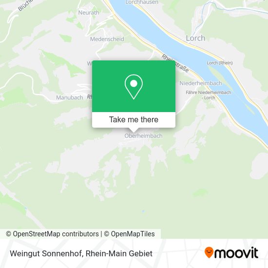 Карта Weingut Sonnenhof