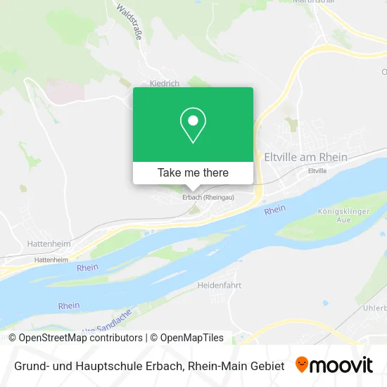 Карта Grund- und Hauptschule Erbach