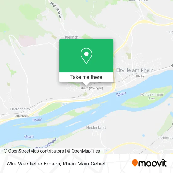 Карта Wke Weinkeller Erbach