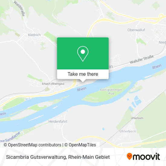 Карта Sicambria Gutsverwaltung