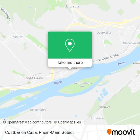 Карта Costbar en Casa