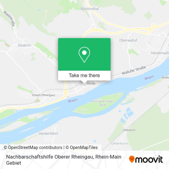 Карта Nachbarschaftshilfe Oberer Rheingau