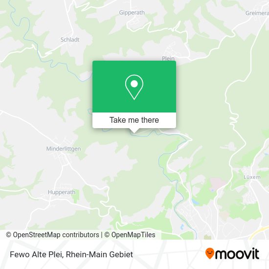 Карта Fewo Alte Plei