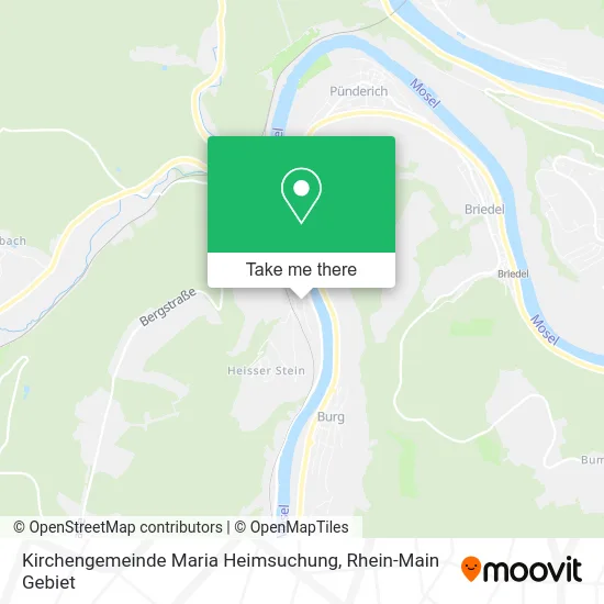 Карта Kirchengemeinde Maria Heimsuchung