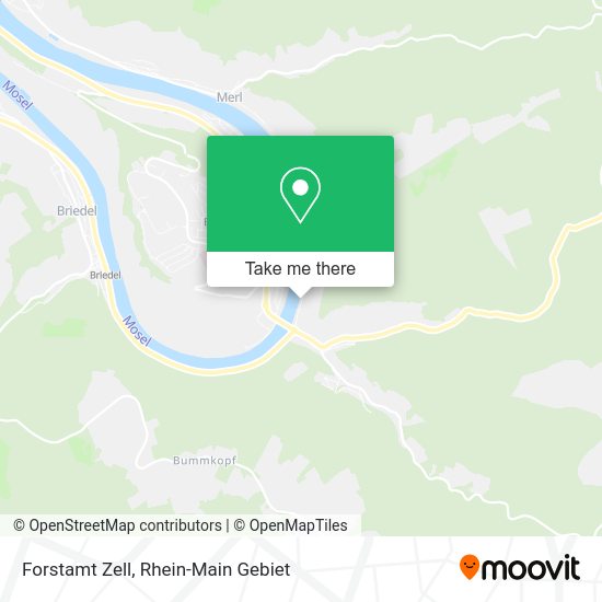 Карта Forstamt Zell