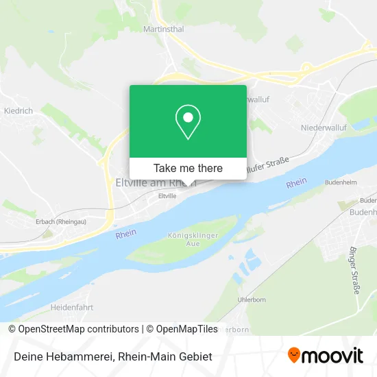 Карта Deine Hebammerei