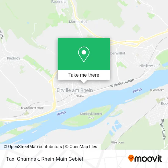 Карта Taxi Ghamnak