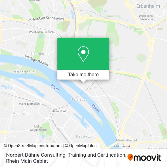 Карта Norbert Dähne Consulting, Training and Certification