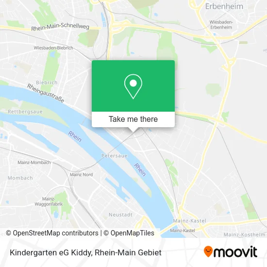 Kindergarten eG Kiddy map