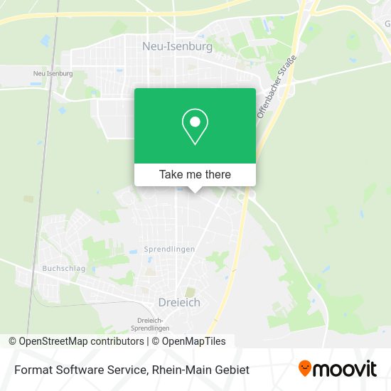 Format Software Service map