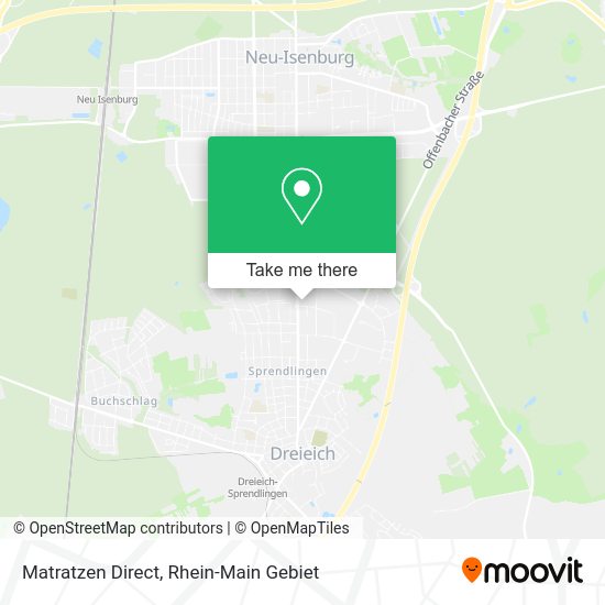 Карта Matratzen Direct